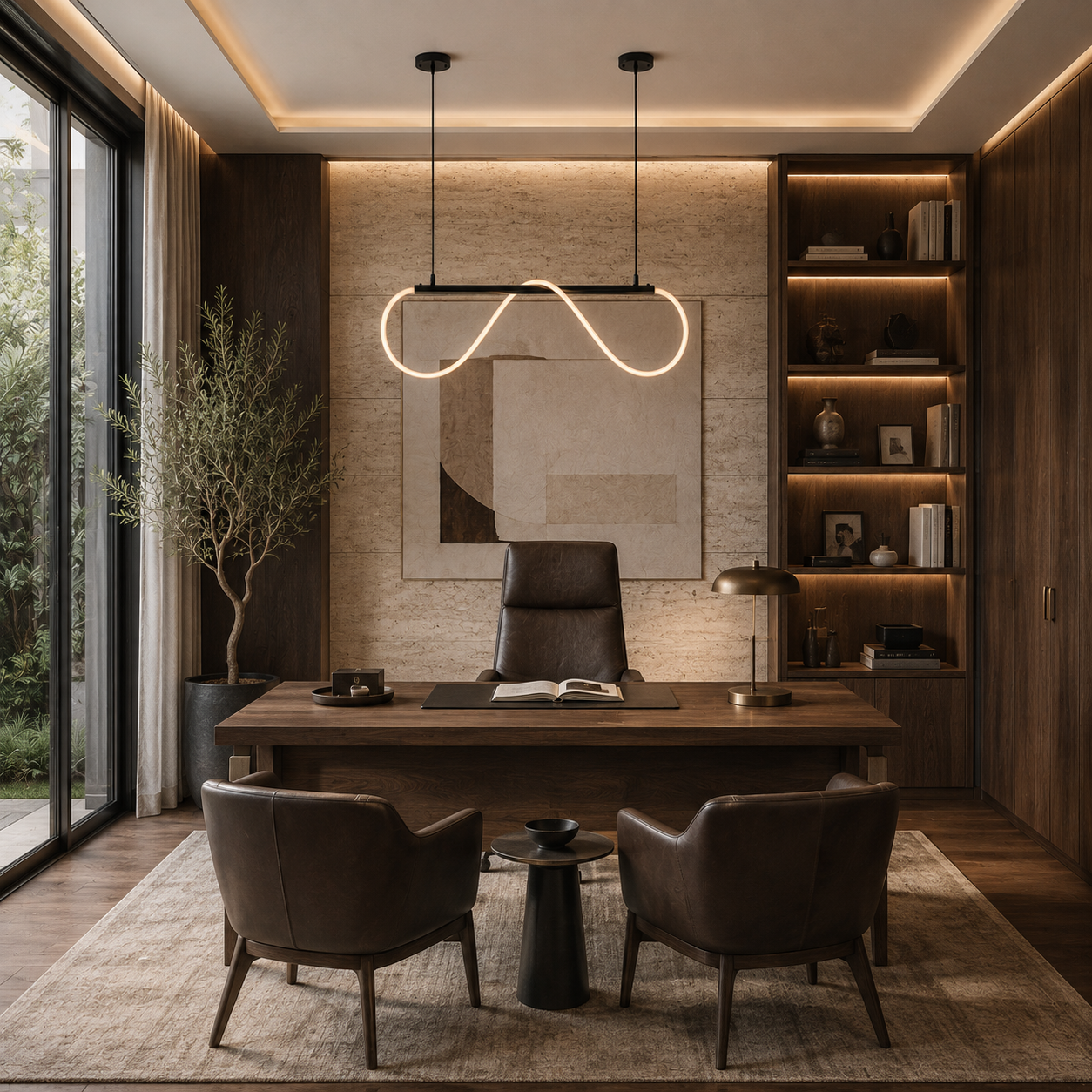 Infino - Linear LED Chandelier