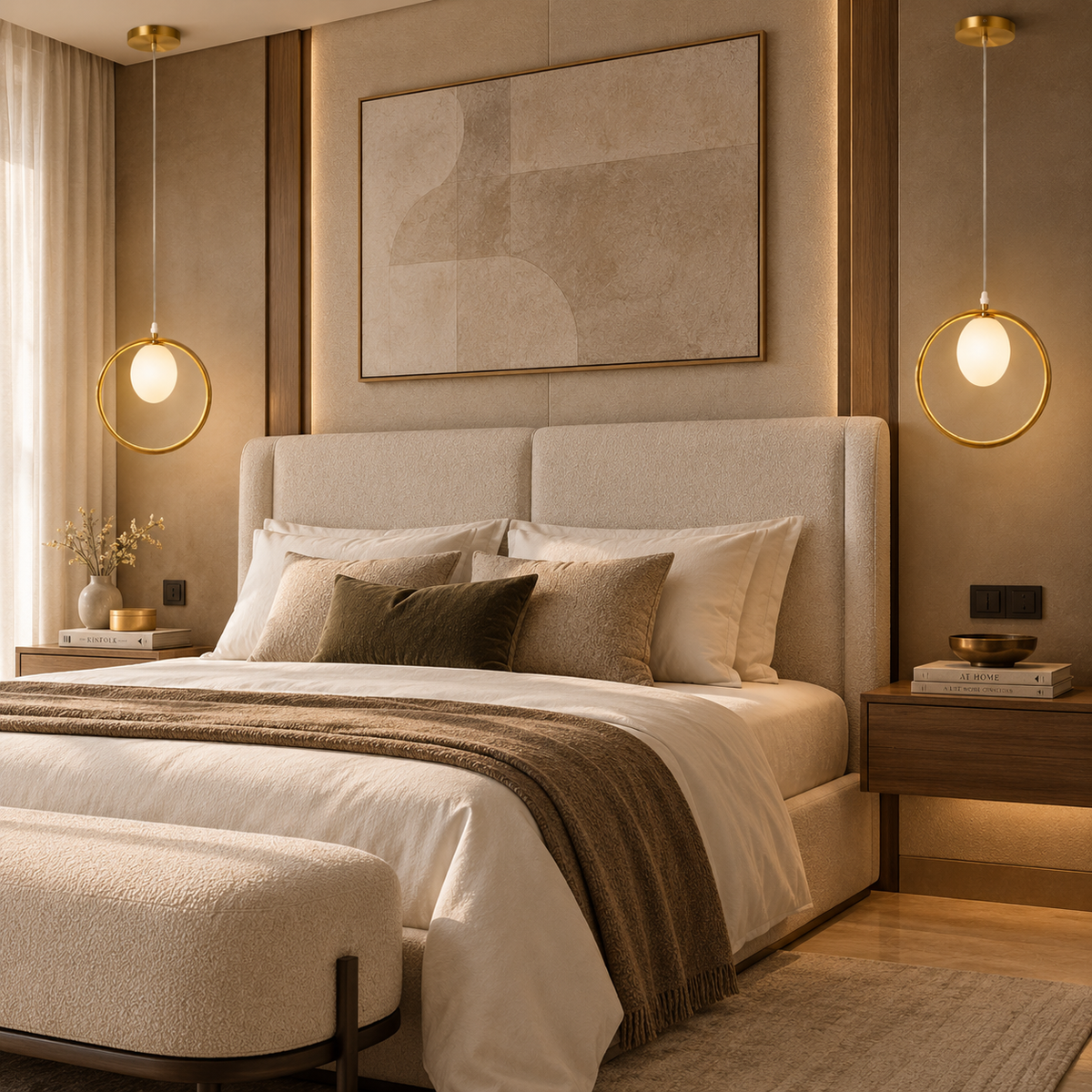Veluno – Modern 1-Light Circular Pendant Light | LEXORA