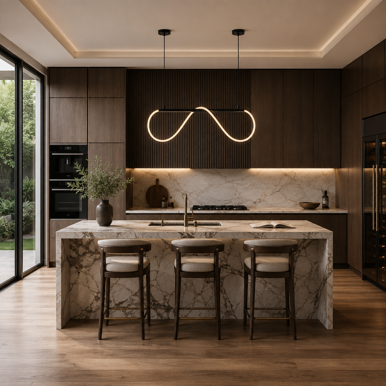 Infino - Linear LED Chandelier